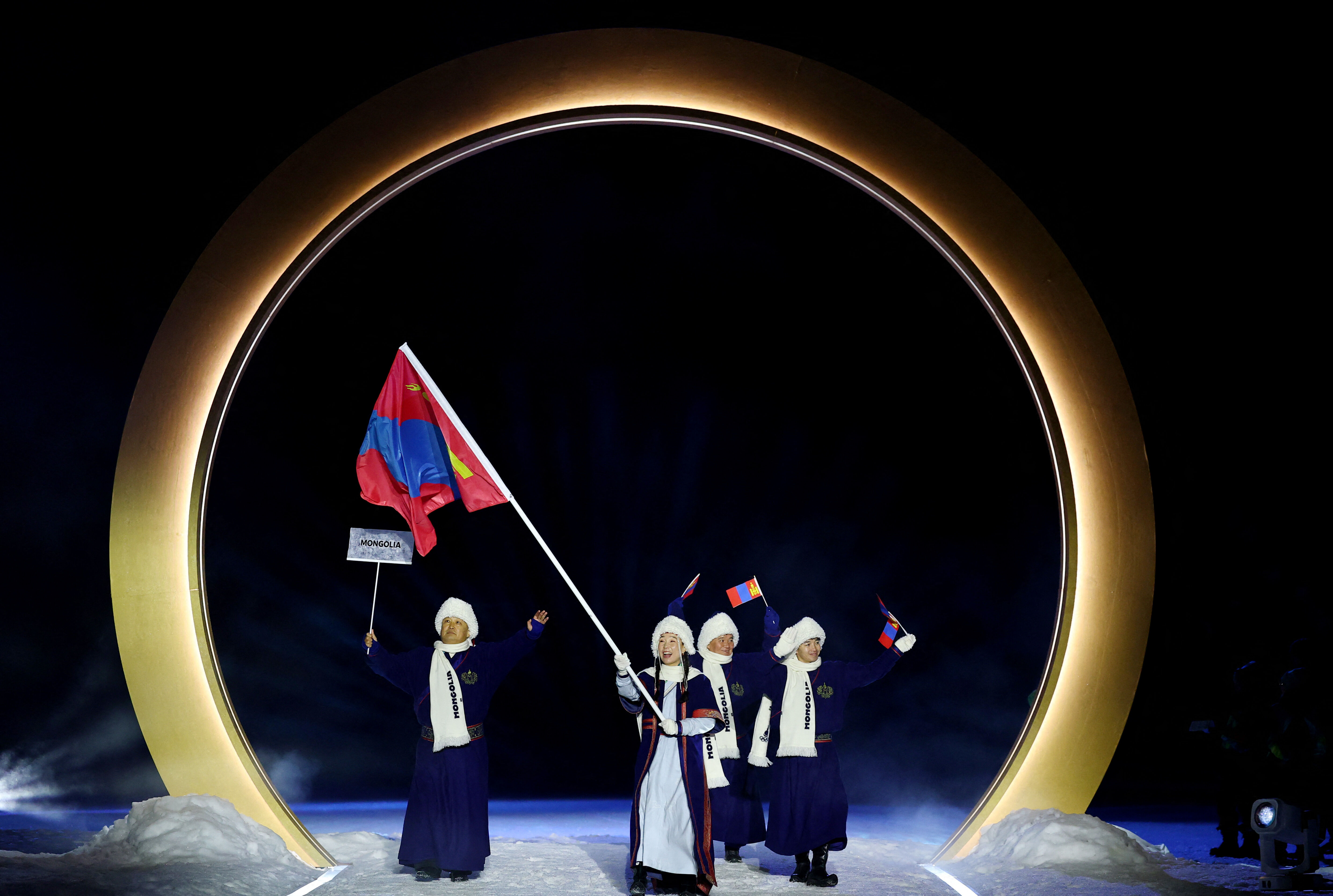 ▲▼ 米蘭冬奧開幕時尚            。（圖／路透社）