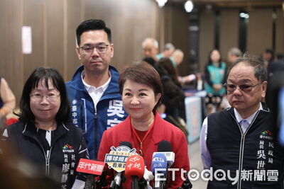 藍台中市長民調時間惹議 宜早不宜遲!盧秀燕:快選個黃道吉日