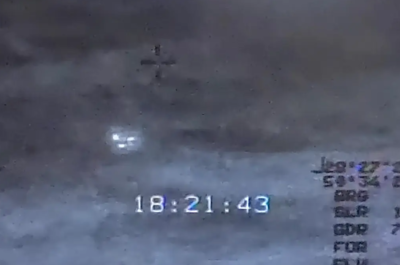 不明飛行物出沒！甩開美軍無人機鎖定　直擊影片曝光