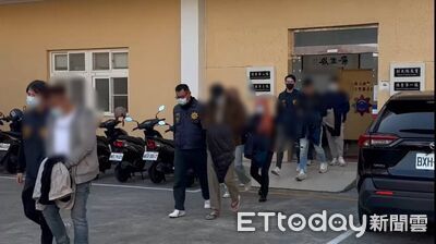 澎湖年前掃黑！逮獲5人販毒暴力集團　1男1女羈押禁見
