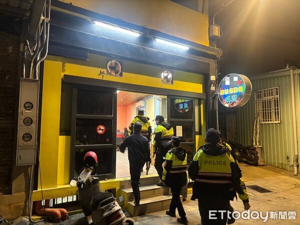 ▲▼金門警方夜掃24處治安疑慮場所展開「霹靂肅清專案」。(圖／金門縣警察局刑事警察大隊提供)