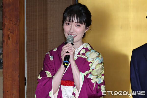 ▲▼ 0207 田中千繪,爸爸田中東尼 出席十二單衣展演 記者會-田中千繪。（圖／記者黃克翔攝）