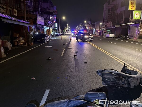 ▲黃男酒駕追撞前方機車騎士肇逃，騎士重傷不治。（圖／記者翁伊森翻攝）