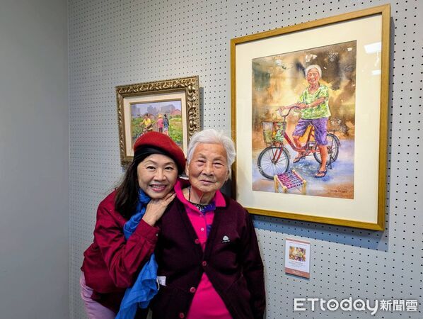 ▲▼    百老繪～松竹長青鹿草寫生會作品成果展溫暖登場  。（圖／鹿草鄉公所提供）