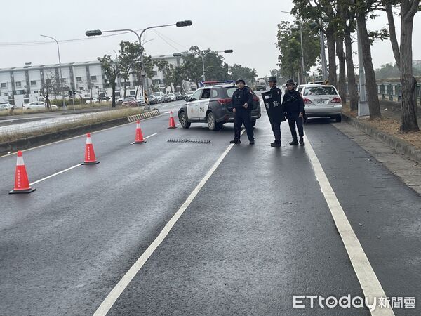 ▲▼    水上分局防搶演練   。（圖／水上分局提供）