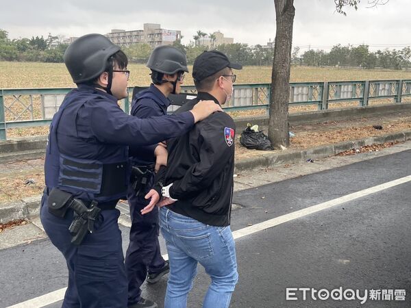 ▲▼    水上分局防搶演練   。（圖／水上分局提供）