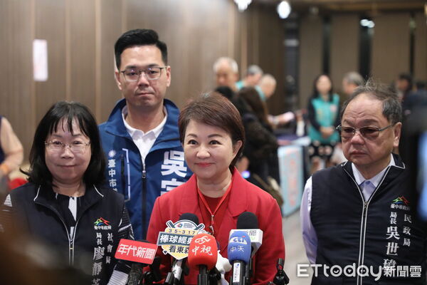 ▲盧秀燕。（圖／記者游瓊華攝）