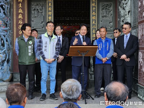 ▲總統賴清德赴南投縣為民進黨縣長參選人溫世政造勢。（圖／記者高堂堯攝）