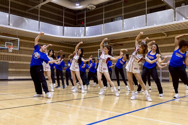 雷霆啦啦隊與樂天女孩共舞交流創歷史新頁