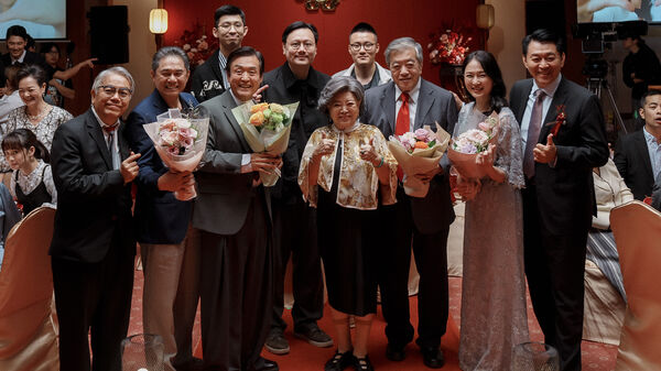 ▲《雙囍》集結眾多驚喜演員，包括吉岡里帆、于子育、陳淑芳、檢場、洪都拉斯、林在培等。（圖／水花電影提供）