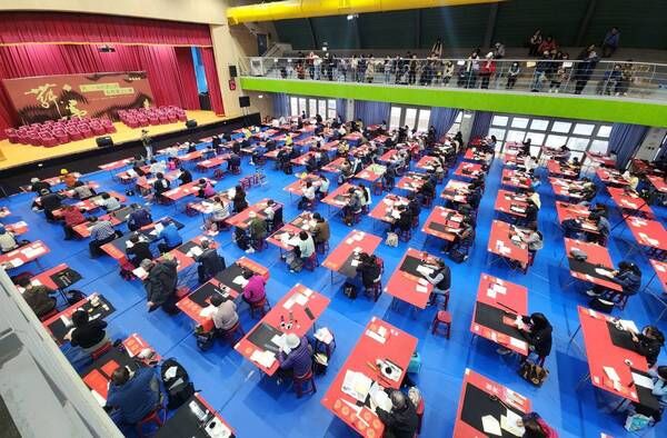 ▲第20屆桃園全國春聯書法決賽