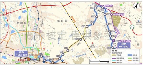 ▲捷運桃園長庚線（銀線）地方說明會