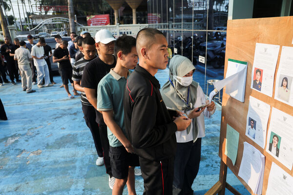 ▲▼ 泰國8日國會大選。（圖／路透）