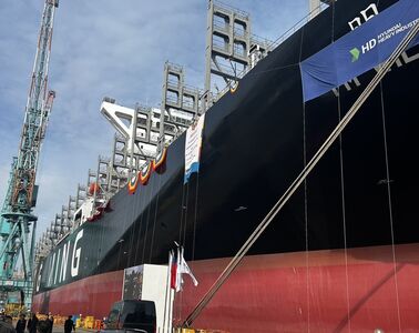 連明輪今日加入地中海航線　將全程使用LNG、減碳20-25%