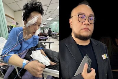 《豆腐媽媽》墜樓替身是他老同學！　葉天倫痛心：現場安全措施簡陋