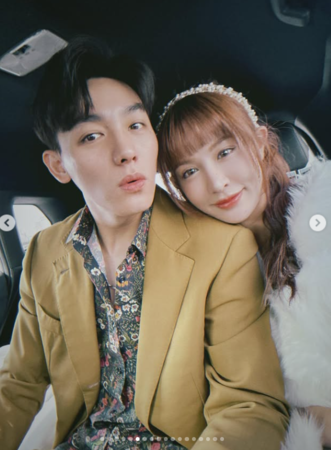 ▲▼陳晨威,啾啾。（圖／翻攝自Instagram／juliaaa.49）