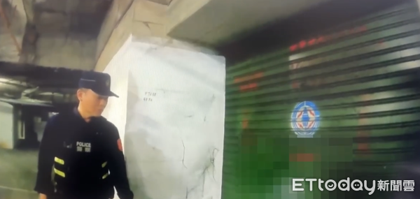 ▲鄭姓男子涉嫌夜闖變壓室竊取電纜線，警方當場逮捕並查扣作案工具。（記者林東良翻攝，下同）