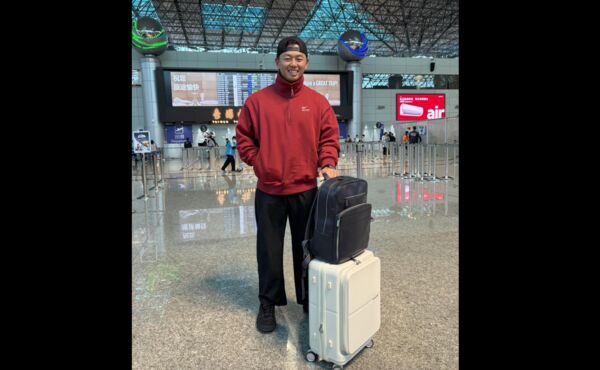 ▲鄭宗哲啟程返美春訓。（圖／Be Heroes粉絲團）