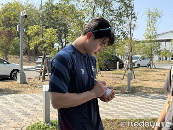 ▲尹棟熙。（圖／記者楊舒帆攝）