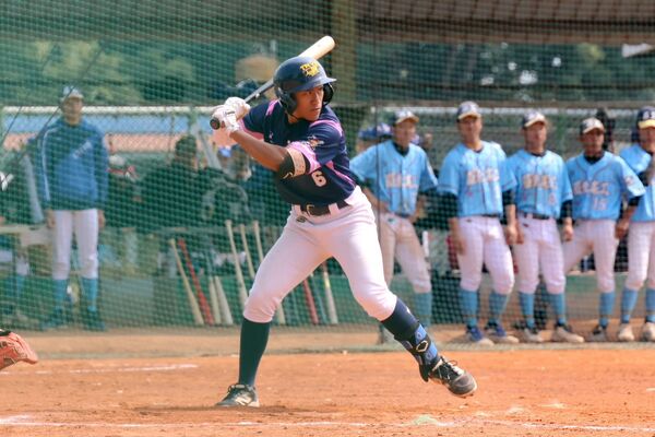 ▲陳鑫安關鍵安打帶氣勢拚選秀。（圖／學生棒聯提供）