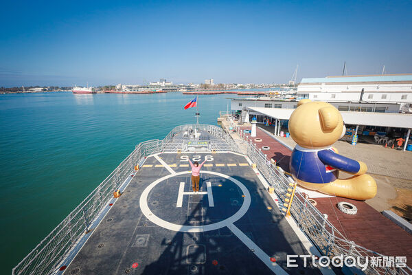 ▲▼台南安平定情碼頭德陽艦園區「熊熊艦到你・2026泰迪熊海上派對」。（圖／記者蔡玟君攝）