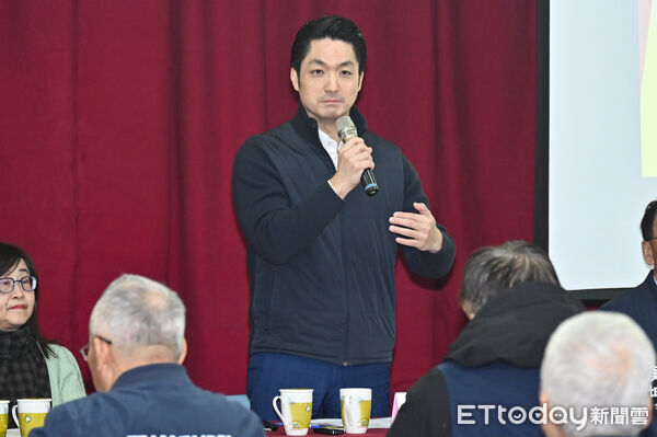 ▲▼台北市長蔣萬安出席南港區115年度市長與里長有約座談。（圖／記者李毓康攝）