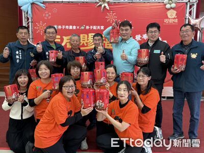 天后賜福送好孕！　朴子農會聯手配天宮推「紅綠豆」求子禮盒