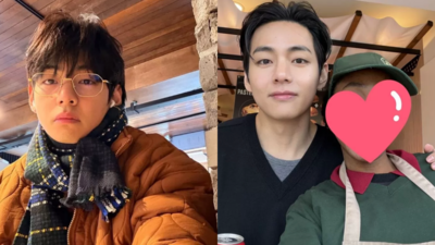 麵包店巧遇深愛9年的偶像！防彈V主動問：要合照嗎？　粉絲被暖哭