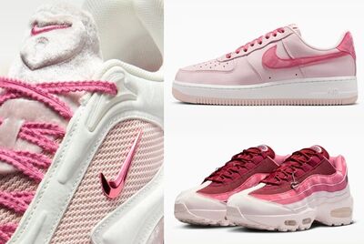 Nike情人節限定球鞋清單！AF1愛心吊飾放閃、Air Max 95大氣墊又高又帥