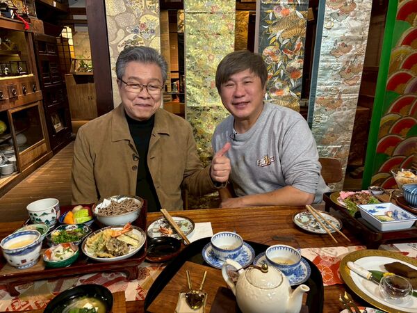 ▲楊烈跟胡瓜多年未見。（圖／下面一位）