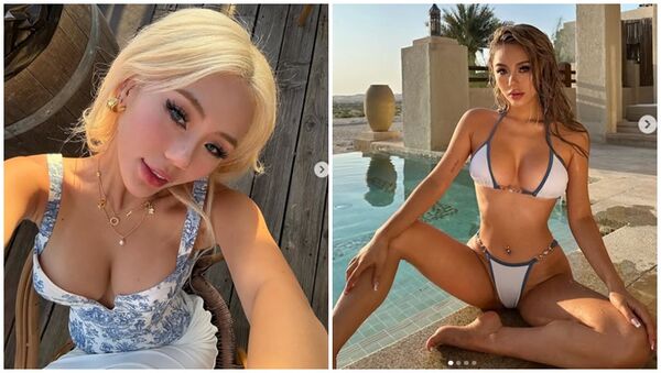 ▲▼「最強高中生」Ray辣女友。（圖／翻攝自Instagram／angifuckingyang）