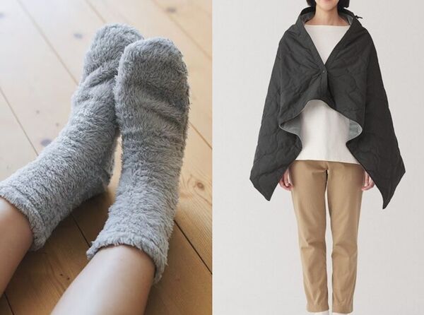 無印良品隱藏版保暖好物Threads網友狂推　 絨毛直角襪一穿超有感
