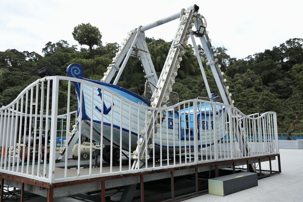 ▲松山慈惠堂新春有遊樂設施供孩童免費玩。（圖／松山慈惠堂提供）