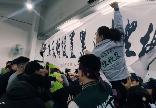 ▲彰化大村鄉民抗議設置大型廢棄物掩埋場。（圖／彰化環盟提供）