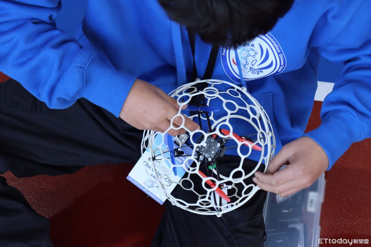 ▲▼    fida,無人機足球         。（圖／記者蘇晟彥攝）