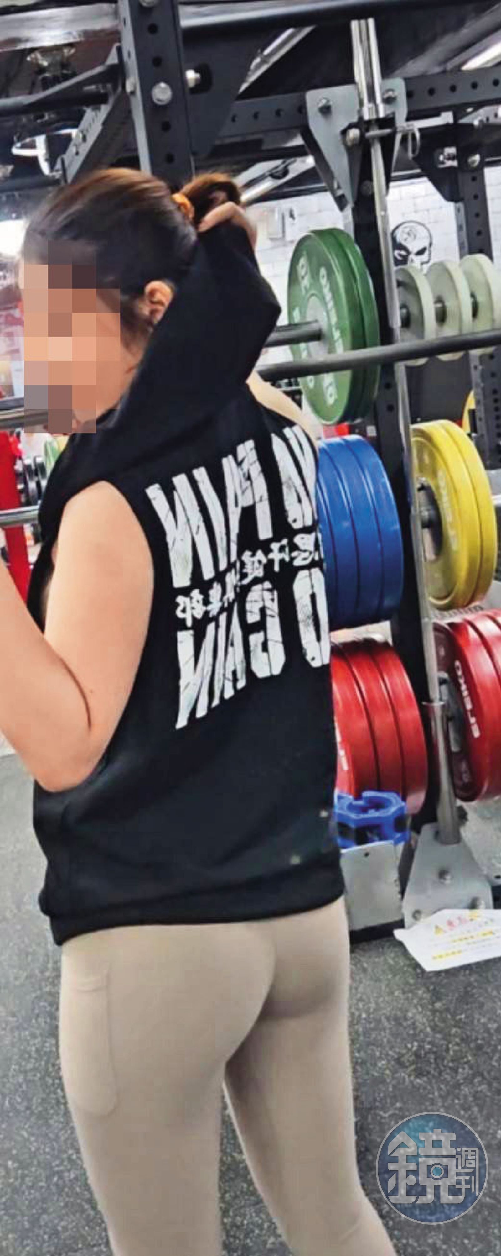 女教練A小姐（圖）被已婚店長告白，還遭主管言語性霸凌。（讀者提供）