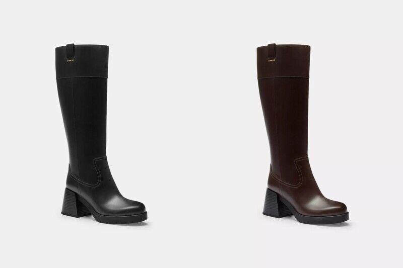 Coach這雙高跟長靴爆紅，不僅能增高修飾價格還超佛！日妞實測走兩萬步也沒問題