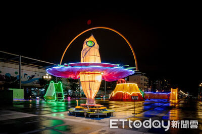 花蓮太平洋燈會作品遭譏像「鹹魚」　縣府：尊重不同審美感受