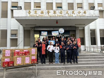 台東議長吳秀華慰問大武警分局　頒發加菜金感謝員警辛勞