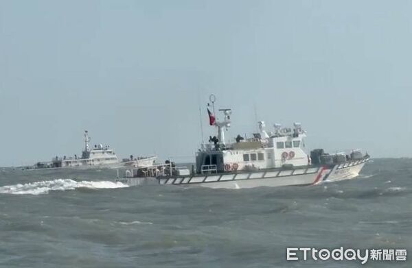 ▲▼ 農曆春節前中國海警擾遭金門海巡強勢驅離 。（圖／海巡署金馬澎分署第十二巡防區提供）