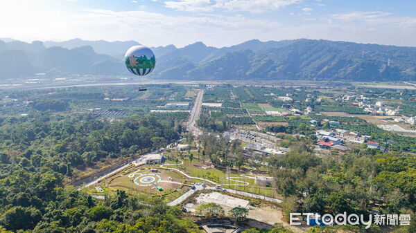 ▲九九峰氦氣球樂園將於11日啟用，12日起開放全國民眾預約。（圖／南投縣政府提供）