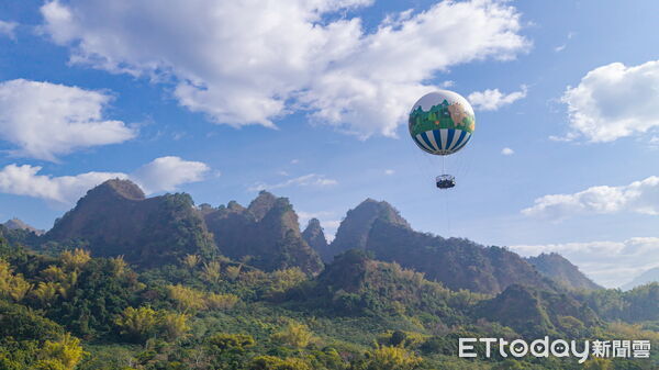 ▲九九峰氦氣球樂園將於11日啟用，12日起開放全國民眾預約。（圖／南投縣政府提供，下同）