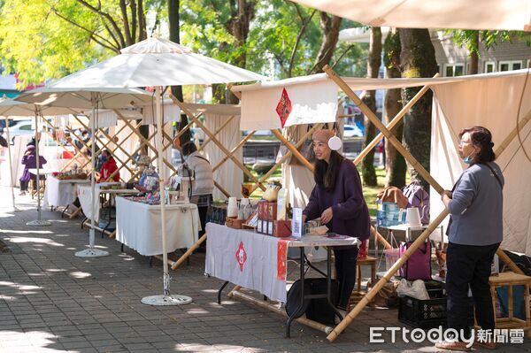 ▲工藝中心推出「攏馬有春」系列活動，結合市集、展覽、體驗與互動設計。（圖／國立臺灣工藝研究發展中心提供）