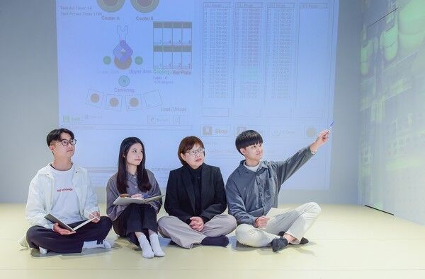 ▲中原大學打造MetaDisplay沉浸式智慧學習場域