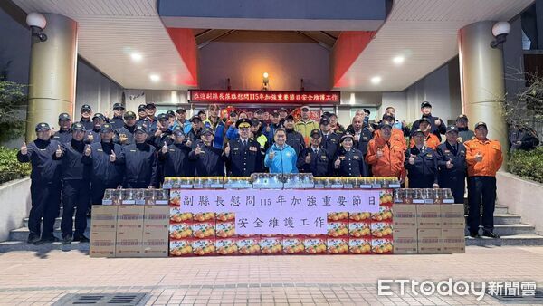 ▲▼金門「115年加強重要節日安全維護工作」9日晚間22時正式啟動 。（圖／金門縣警察局提供）