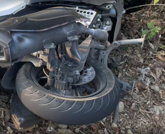 ▲鄭姓男大生昨日行經139縣道自撞送醫傷重不治。（圖／民眾提供）