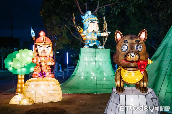 ▲▼2026中台灣燈會2月15日登場，其中七將軍廟舉辦拍照打卡送零錢包或手搖杯提袋。（圖／台中市政府提供，下同）