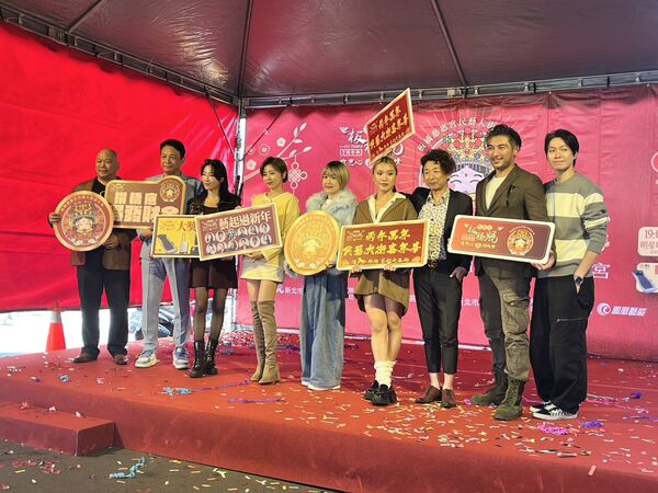 ▲王曈、張家瑋、胡鴻達、黃少谷出席活動。（圖／讀者提供）