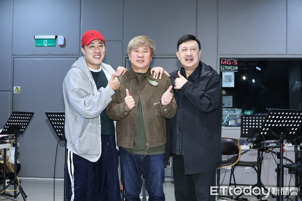 ▲▼胡瓜、余天、余祥銓鑽石舞台之夜演唱會練團採訪。（圖／攝影中心攝）