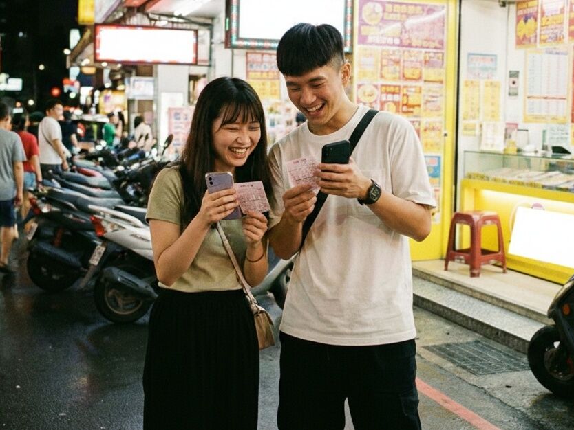 ▲▼大樂透,台彩,今彩539,威力彩。（AI協作圖／記者董美琪製作，經編輯審核）